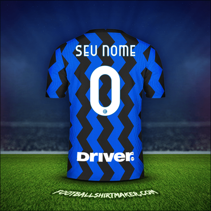 Camisa Inter 2020/21 -  seu nome - 0