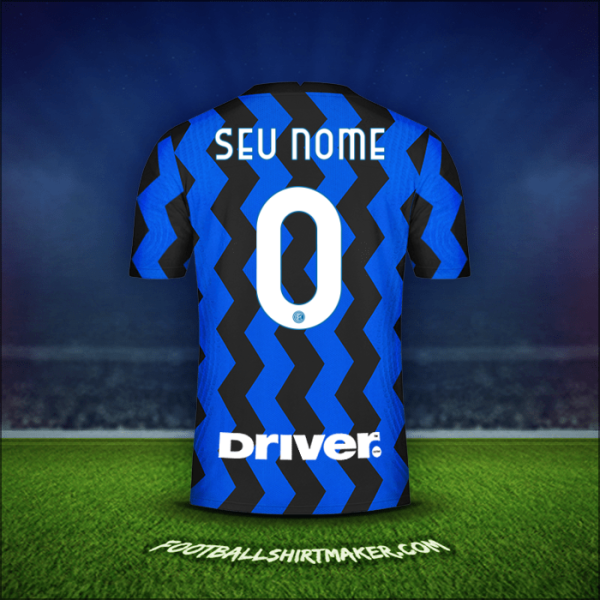 Camisa Inter 2020/21 -  seu nome - 0