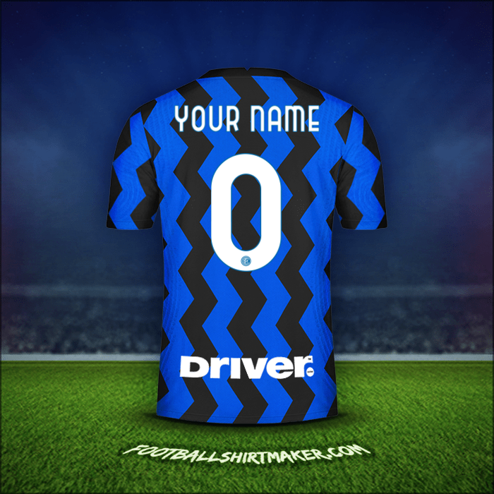 Shirt Inter 2020/21 -  your name - 0