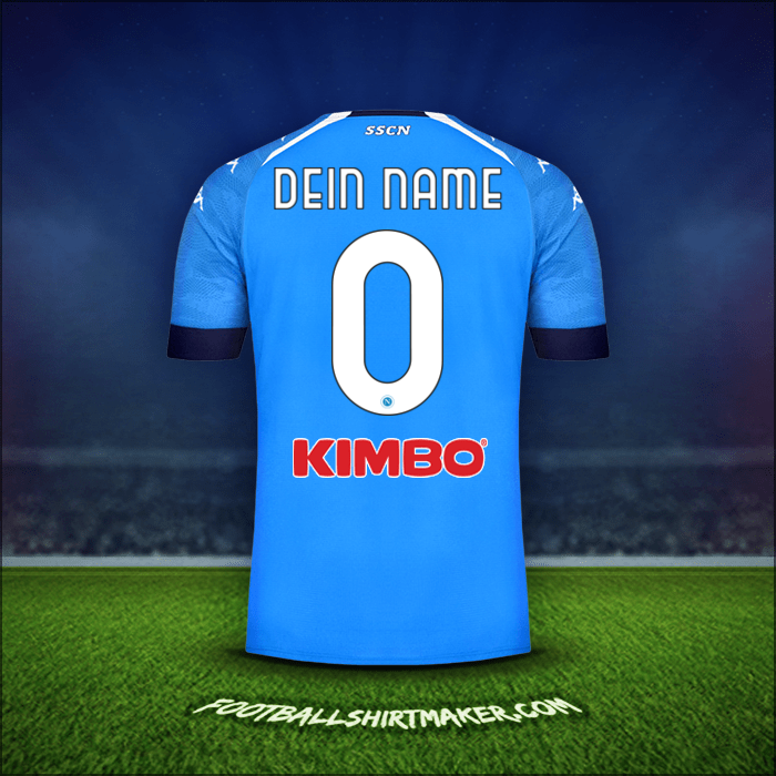 Trikot SSC Napoli 2020/21 -  dein name - 0