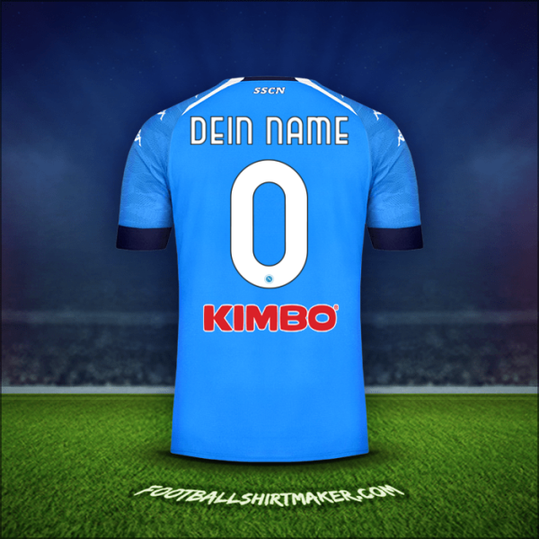 Trikot SSC Napoli 2020/21 -  dein name - 0