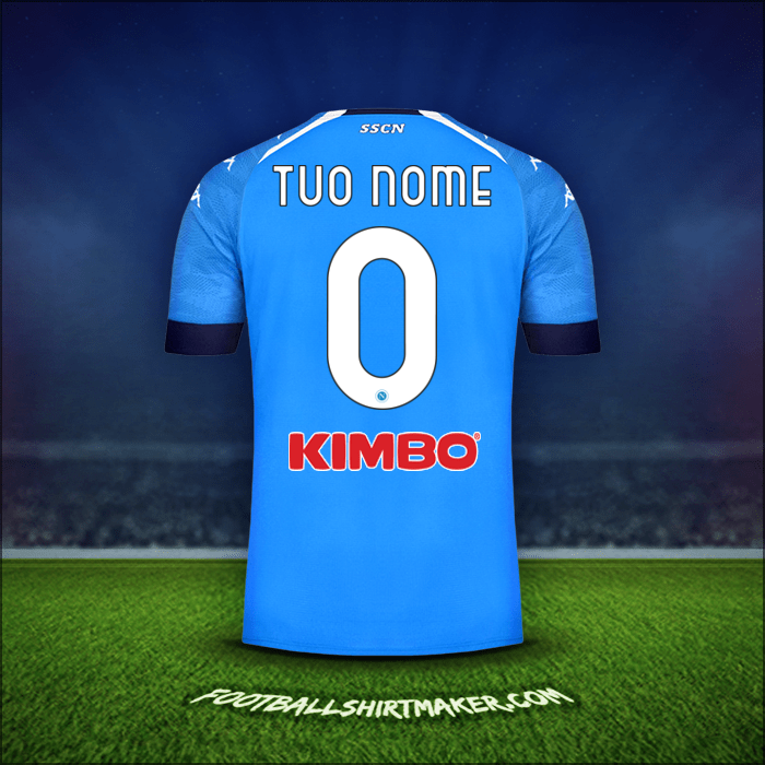 Maglia SSC Napoli 2020/21 -  tuo nome - 0