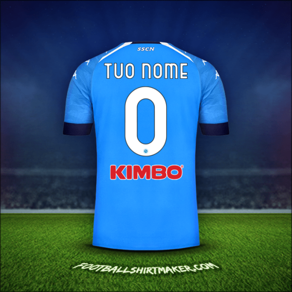 Maglia SSC Napoli 2020/21 -  tuo nome - 0