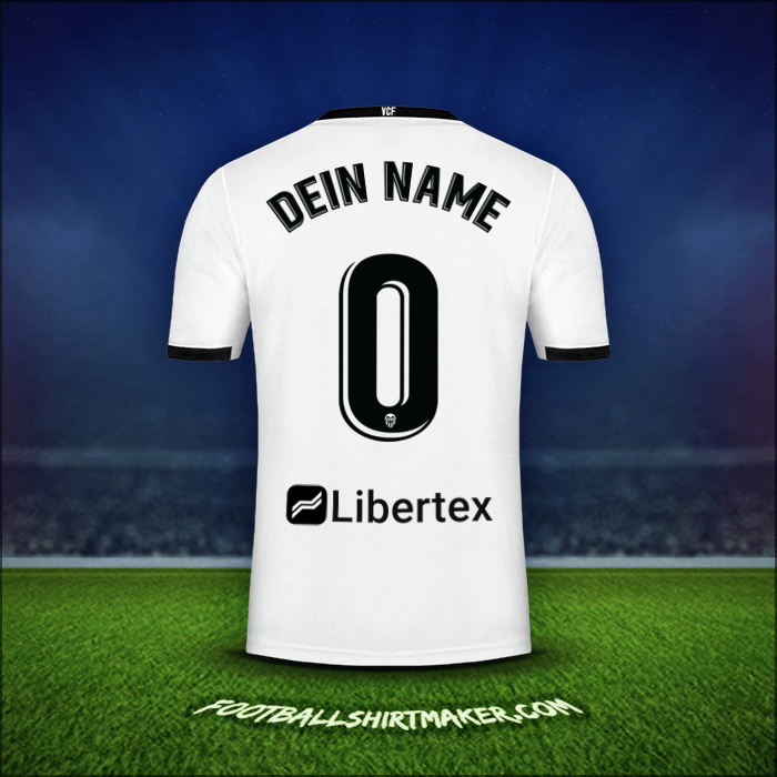 Trikot Valencia CF 2020/21 -  dein name - 0