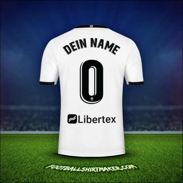 Trikot Valencia CF 2020/21 -  dein name - 0