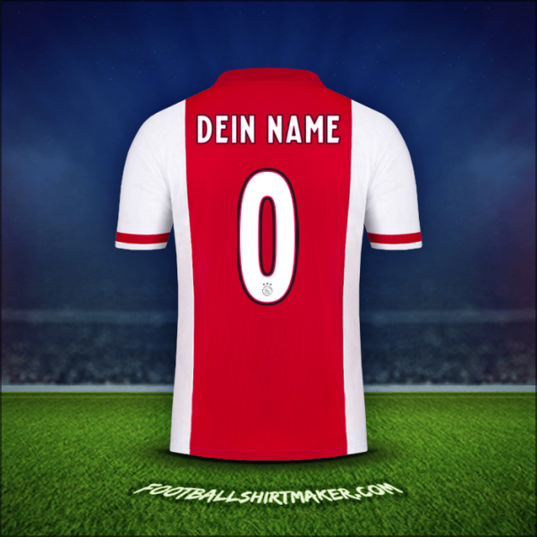 Trikot AFC Ajax 2020/21 -  dein name - 0
