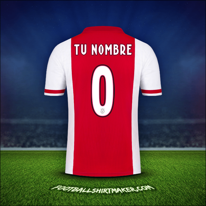 Jersey AFC Ajax 2020/21 -  tu nombre - 0