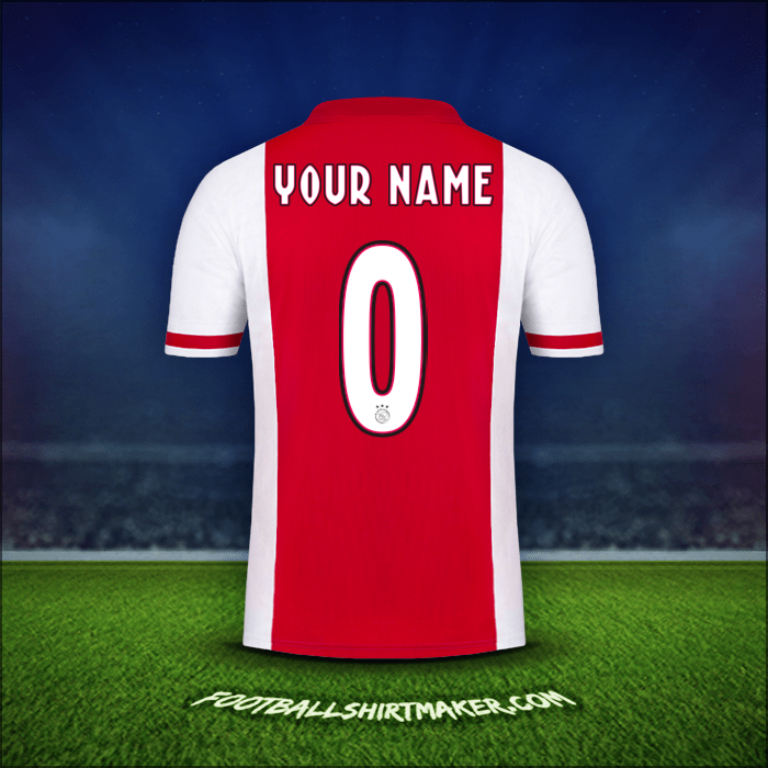 Jersey AFC Ajax 2020/21 -  your name - 0