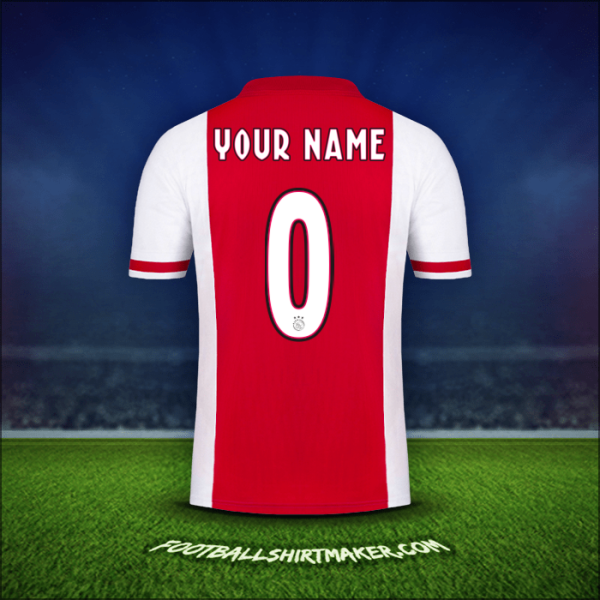 Jersey AFC Ajax 2020/21 -  your name - 0