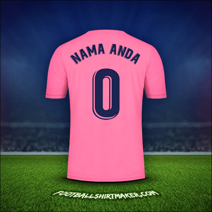 Jersey Real Madrid CF 2020/21 Alternatif -  nama anda - 0