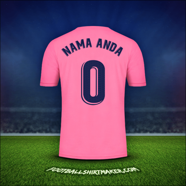 Jersey Real Madrid CF 2020/21 Alternatif -  nama anda - 0