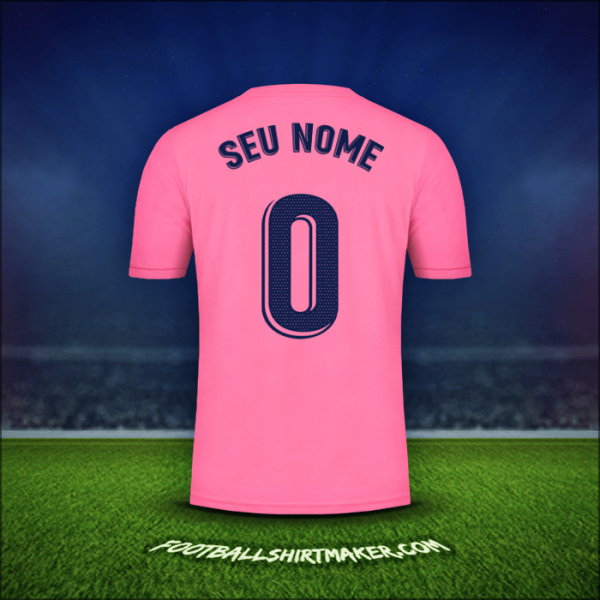 Camisa Real Madrid CF 2020/21 Alternativa -  seu nome - 0