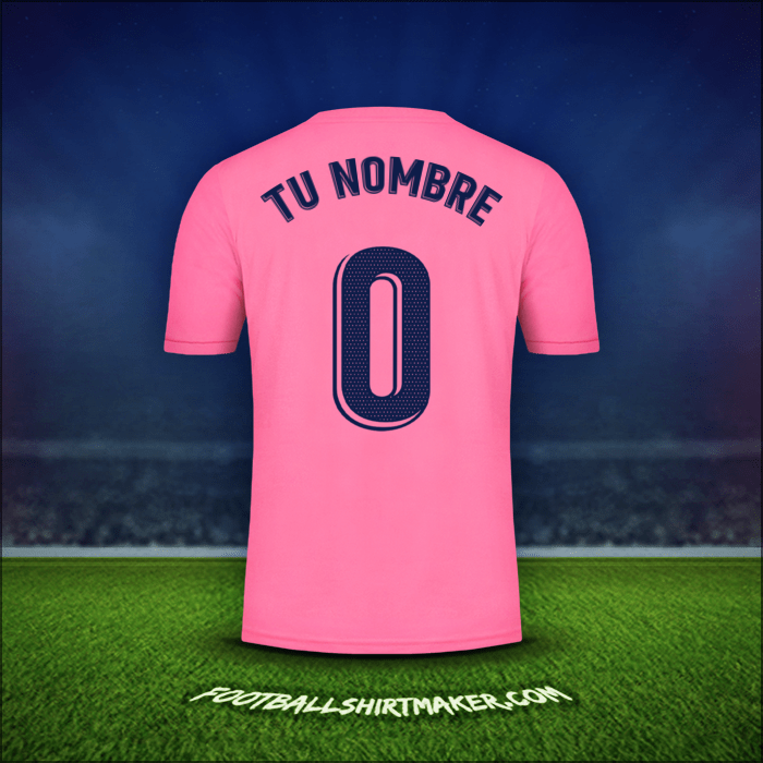 Jersey Real Madrid CF 2020/21 Visita -  tu nombre - 0