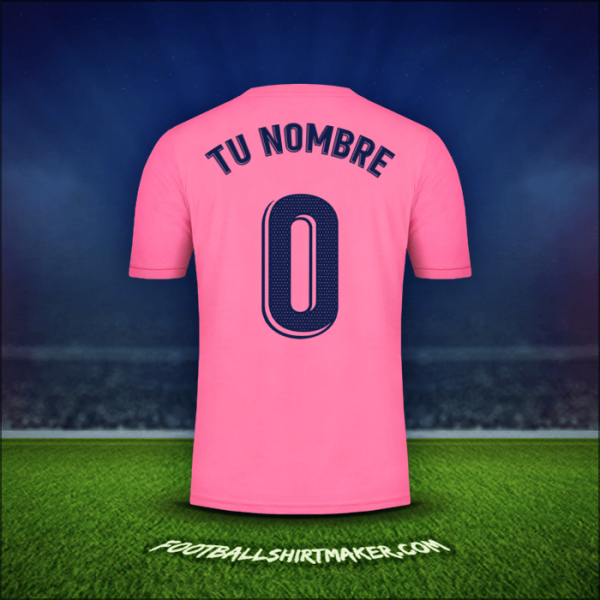 Jersey Real Madrid CF 2020/21 Visita -  tu nombre - 0