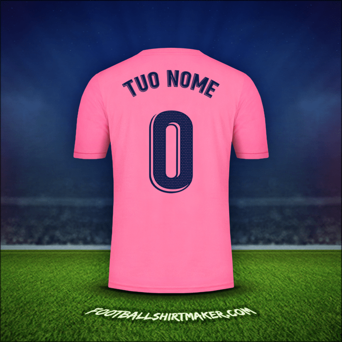 Maglia Real Madrid CF 2020/21 Seconda -  tuo nome - 0