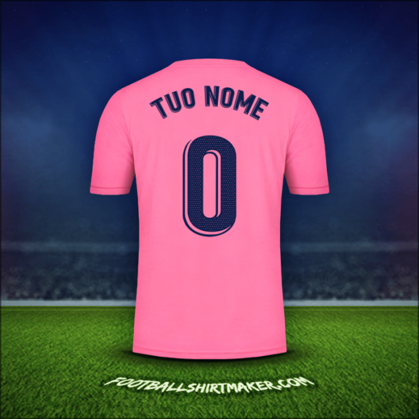 Maglia Real Madrid CF 2020/21 Seconda -  tuo nome - 0