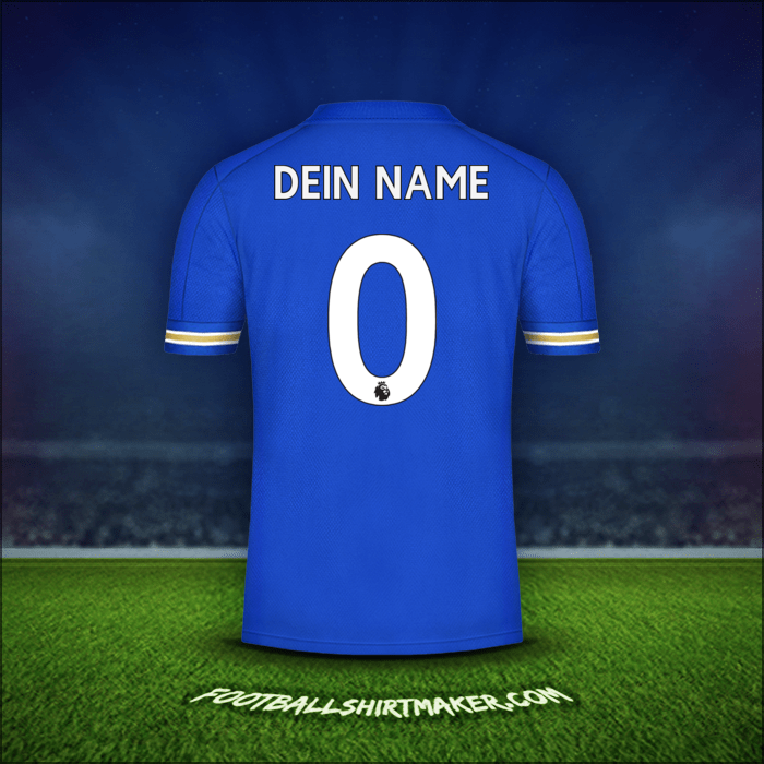 Trikot Leicester City FC 2020/21 -  dein name - 0