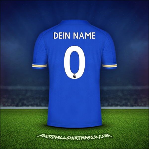 Trikot Leicester City FC 2020/21 -  dein name - 0