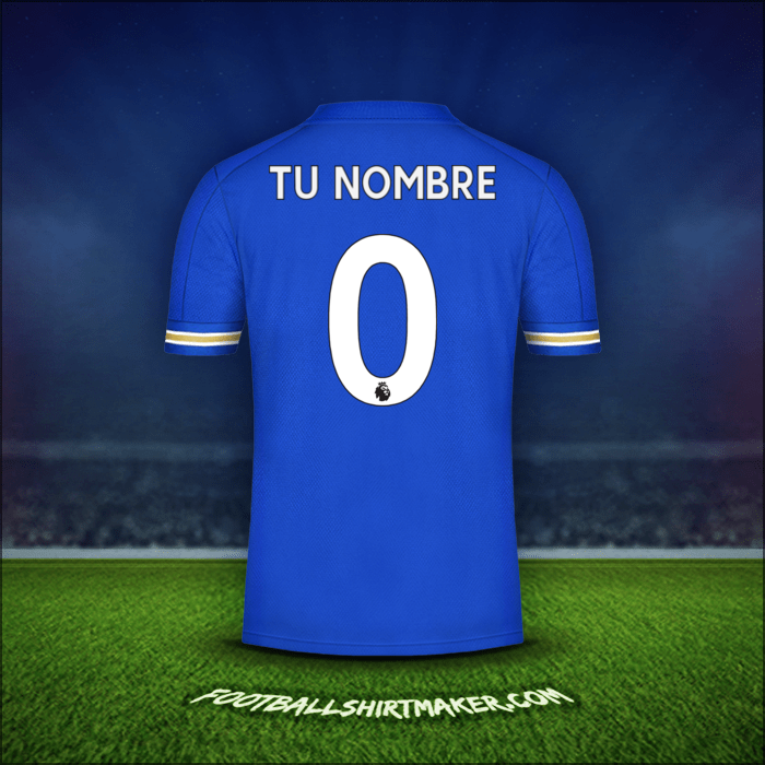 Jersey Leicester City FC 2020/21 -  tu nombre - 0