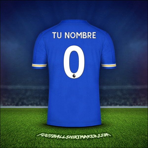 Jersey Leicester City FC 2020/21 -  tu nombre - 0