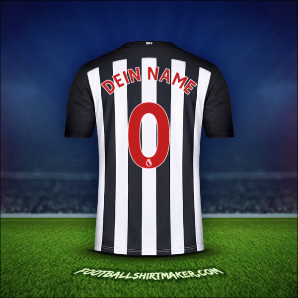 Trikot Newcastle United FC 2020/21 -  dein name - 0