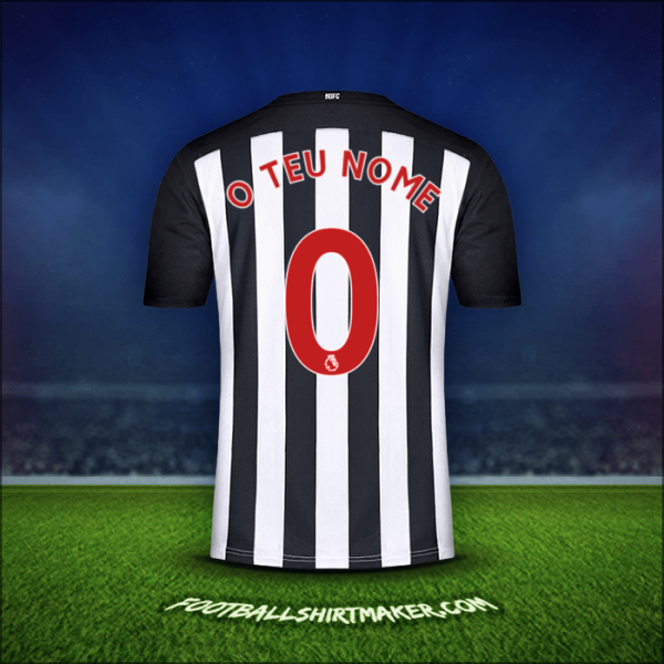 Camisola Newcastle United FC 2020/21 -  o teu nome - 0