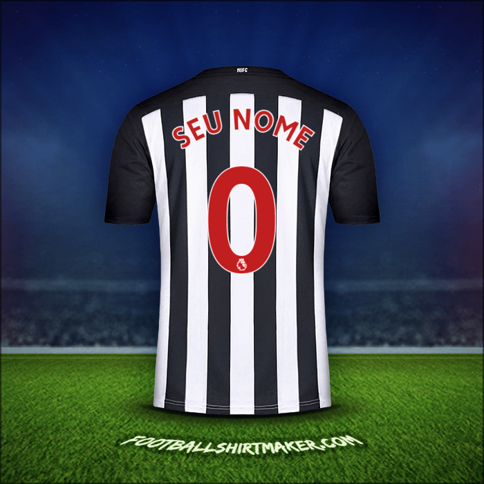 Camisa Newcastle United FC 2020/21 -  seu nome - 0