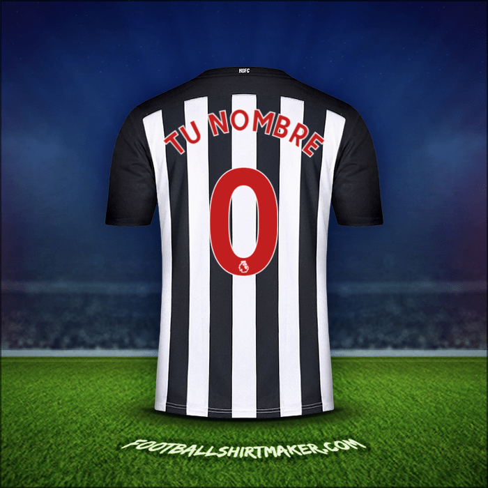 Jersey Newcastle United FC 2020/21 -  tu nombre - 0