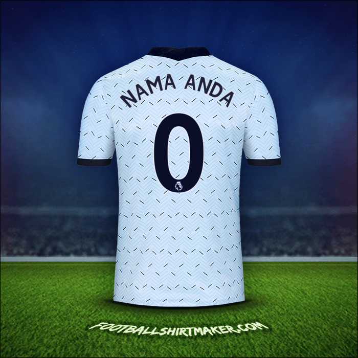 Jersey Chelsea 2020/21 Alternatif -  nama anda - 0