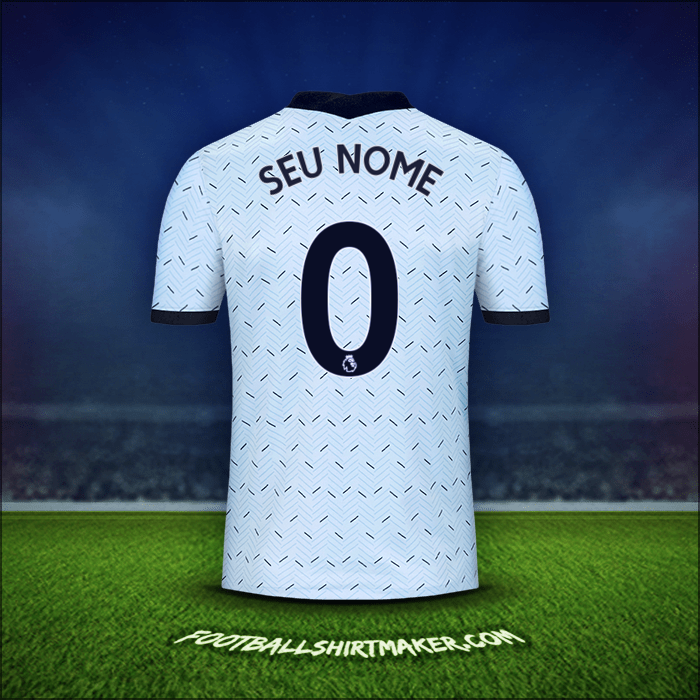 Camisa Chelsea 2020/21 Alternativa -  seu nome - 0