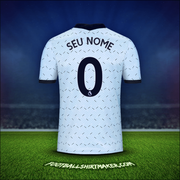 Camisa Chelsea 2020/21 Alternativa -  seu nome - 0