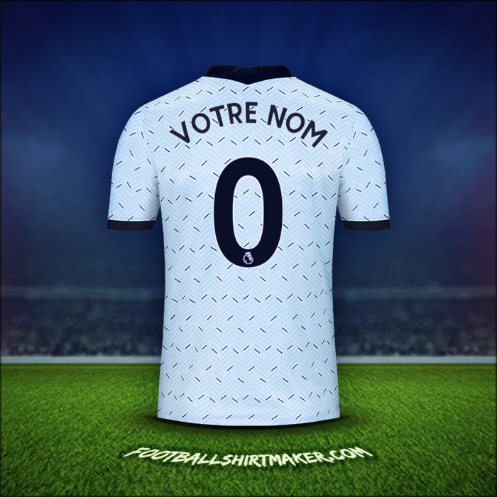 Maillot Chelsea 2020/21 Extérieur -  votre nom - 0