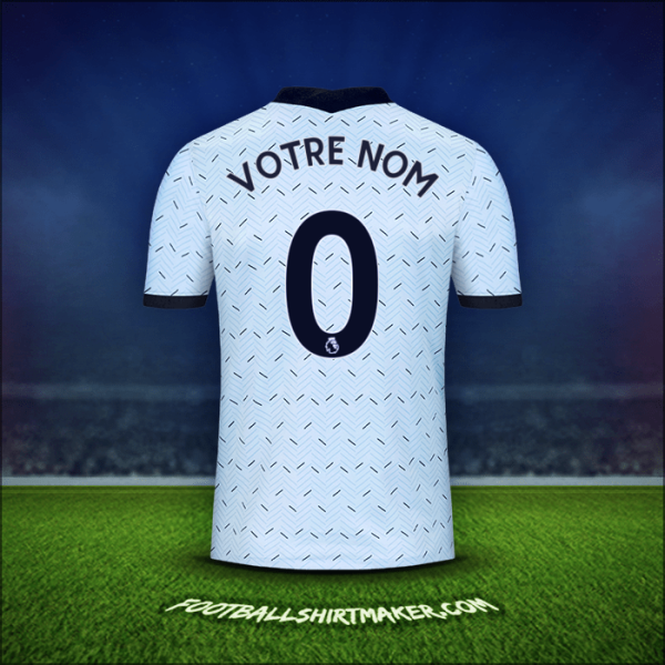 Maillot Chelsea 2020/21 Extérieur -  votre nom - 0