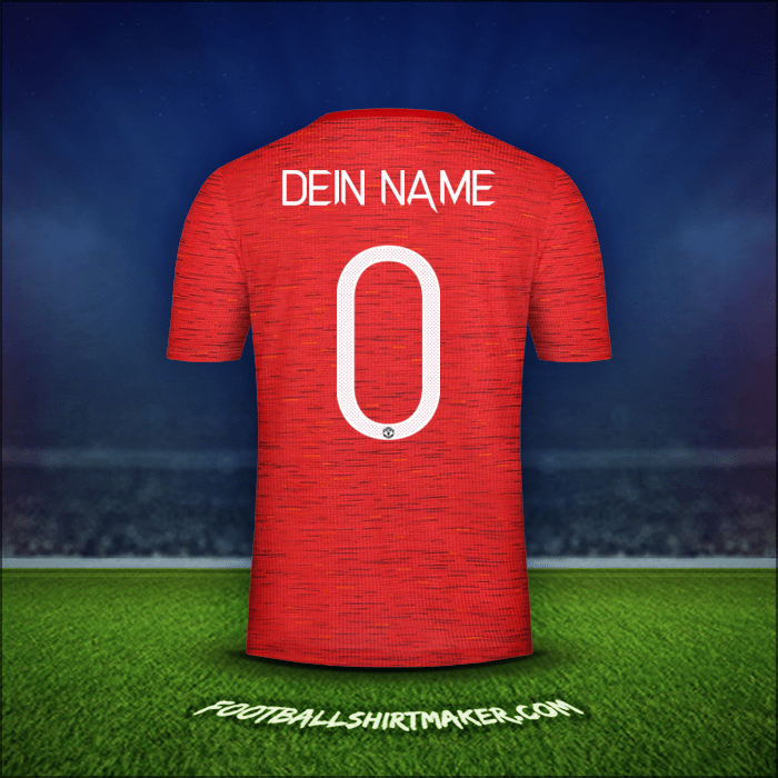 Trikot Manchester United Cup 2020/21 -  dein name - 0