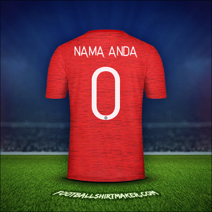Jersey Manchester United Cup 2020/21 -  nama anda - 0
