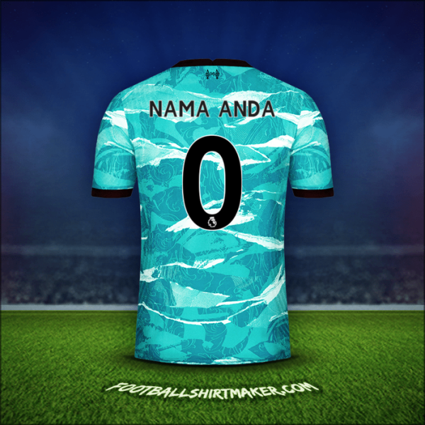 Jersey Liverpool FC 2020/21 Alternatif -  nama anda - 0