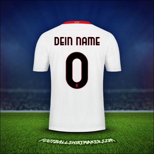 Trikot AC Milan 2020/21 Auswärts -  dein name - 0