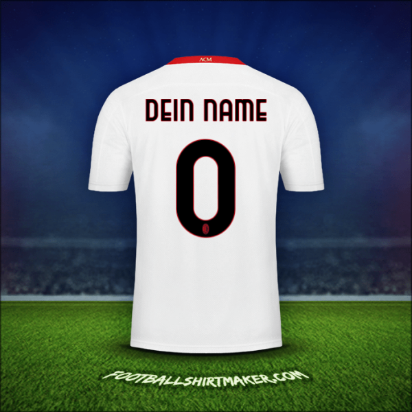 Trikot AC Milan 2020/21 Auswärts -  dein name - 0