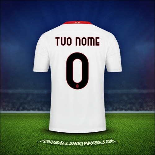 Maglia AC Milan 2020/21 Seconda -  tuo nome - 0