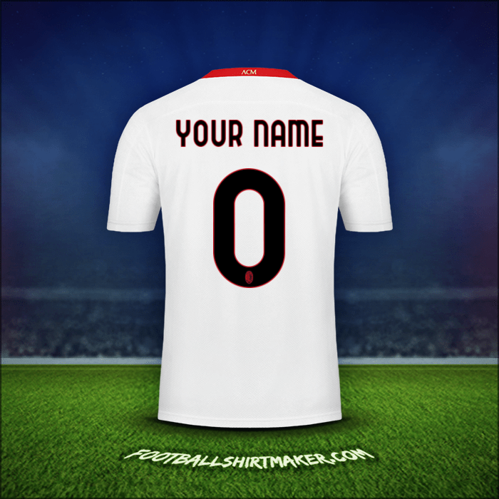 Shirt AC Milan 2020/21 Away -  your name - 0