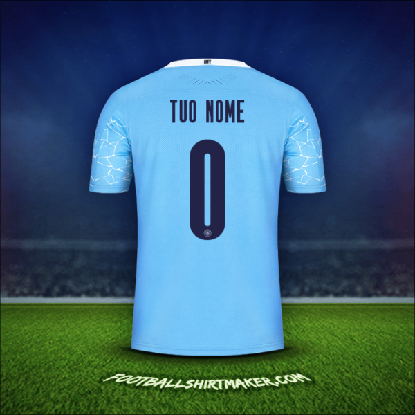Maglia Manchester City Cup 2020/21 -  tuo nome - 0