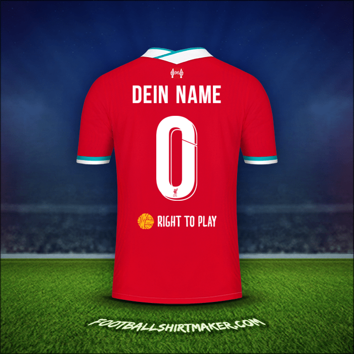 Trikot Liverpool FC Cup 2020/21 -  dein name - 0