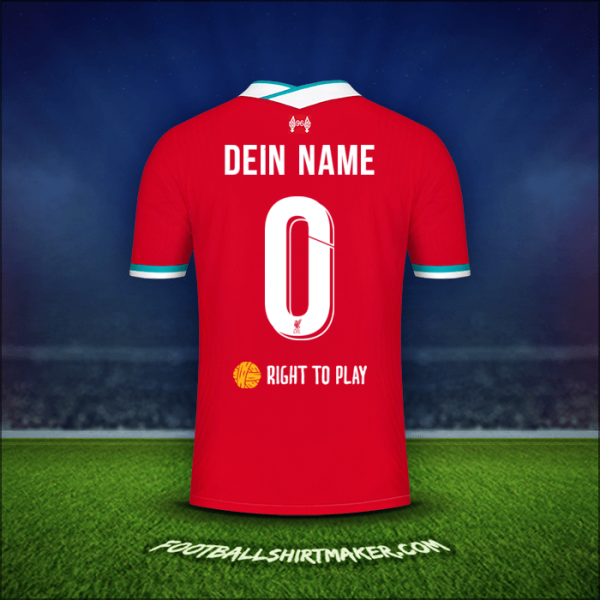 Trikot Liverpool FC Cup 2020/21 -  dein name - 0