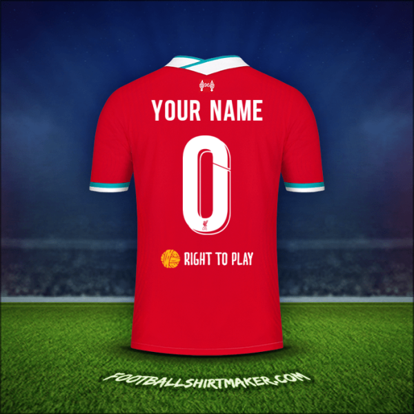 Jersey Liverpool FC Cup 2020/21 -  your name - 0