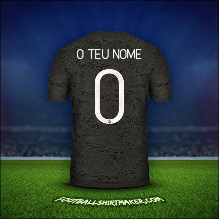 Camisola Manchester United Cup 2020/21 Alternativa -  o teu nome - 0