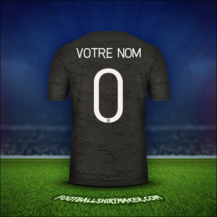 Maillot Manchester United Cup 2020/21 Extérieur -  votre nom - 0