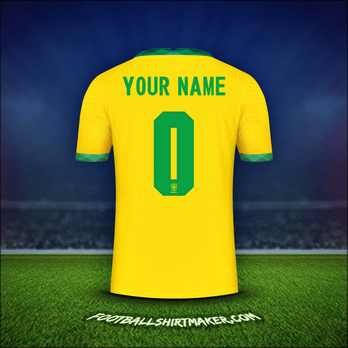 Shirt Brazil 2020/21 -  your name - 0