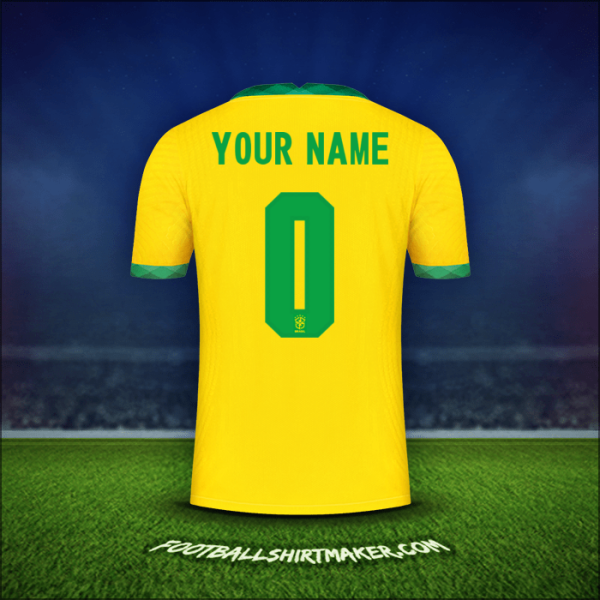Shirt Brazil 2020/21 -  your name - 0