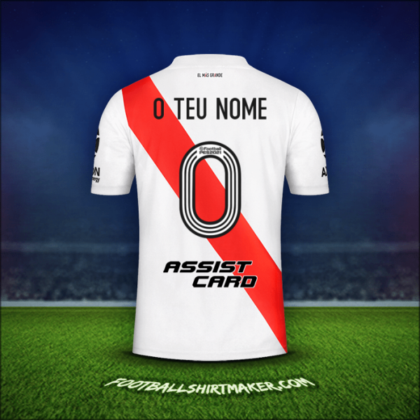 Camisola River Plate 2020/21 -  o teu nome - 0