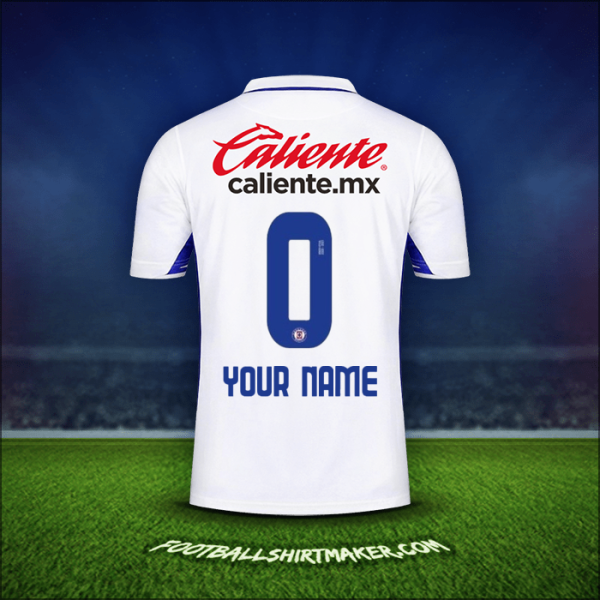 Shirt Cruz Azul 2020/21 Away -  your name - 0